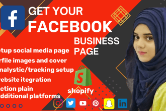 create an impressive facebook business page and social media