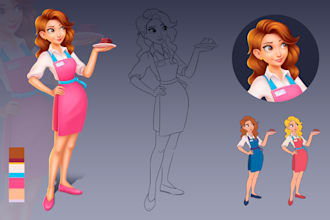 create 1 character for the game