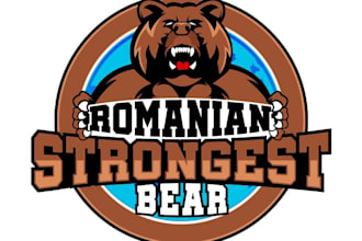 design a professional bear logo