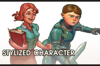 draw your stylized character