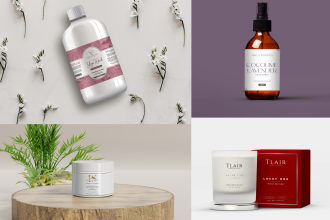 do the best candle and beauty products label
