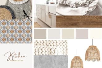 curate a kitchen inspiration board of your dreams