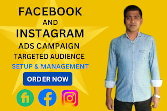 setup and manage your fb paid ads campaign for any business