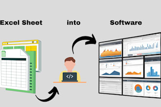 transform excel sheets into software solutions