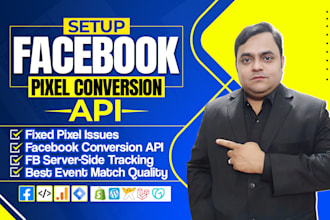 expert facebook pixel conversion API with server side tracking setup via GTM