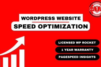 do wordpress speed optimization with license wp rocket