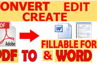make changes in your documents and create fillable forms