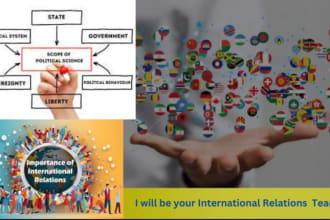 help you in international relations and political science