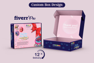 do packaging box design, product box design, mailer box, subscription box