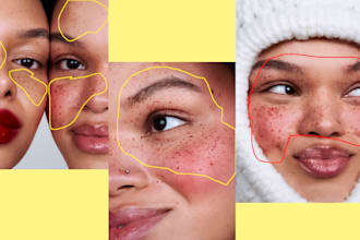 do retouch skin, fix flyaway hair, and apply dodge and burn