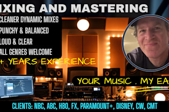 professionally mix and master your songs