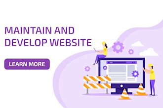 maintain, develop and fix website using dotnet, nodejs, reactjs, angular