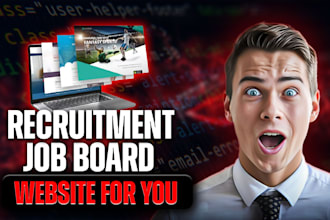 develop a professional job board, recruitment website like indeed