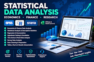analyze research data, run regression and hypothesis testing using spss r stata