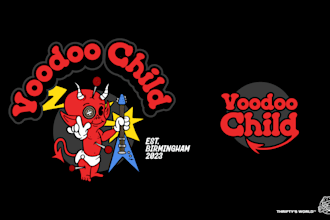 design a vintage cartoon mascot logo