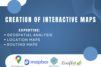 craft interactive maps with mapbox, openlayers, leaflet