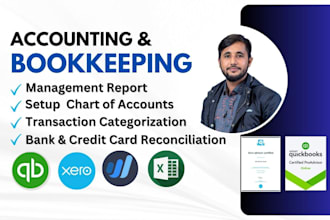 do bookkeeping and accounting in quickbooks online and xero
