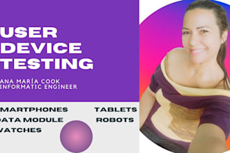 do user testing for your device