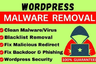 remove wordpress malware removal, recover hacked wordpress website security