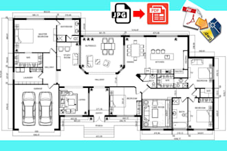 redraw 2d floor plan