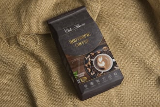 design custom product labels, mylar bags, pouch, wrapper, and coffee packaging