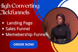 design website, salesfunnel, landingpage, course in clickfunnel 20