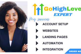 build gohighlevel website, gohighlevel sales funnel, landing page, go high level