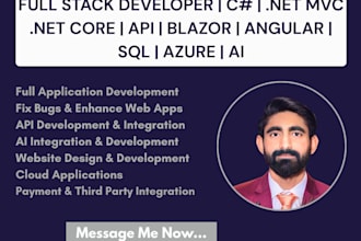 give microsoft azure website development and azure cloud services
