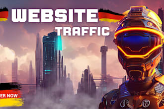 do organic USA,german website traffic to increase sales