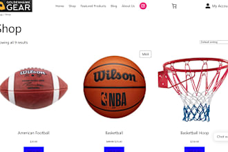 create and host an ecommerce website using wordpress