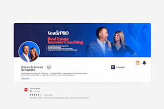 design  professional linkedin banners