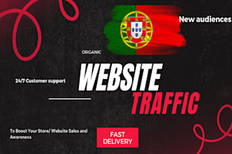organic website traffic to increase sales UK,portugal worldwide