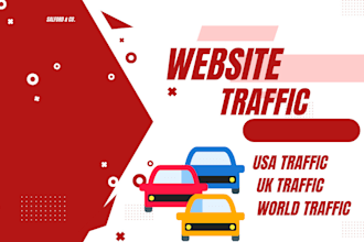 do organic website promotion to drive USA targeted audience