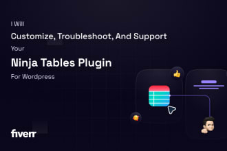 customize, troubleshoot, and support your ninja tables plugin for wordpress