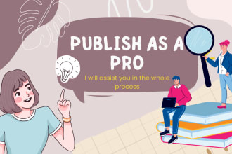 assist to publish your scientific articles in peer reviewed journals