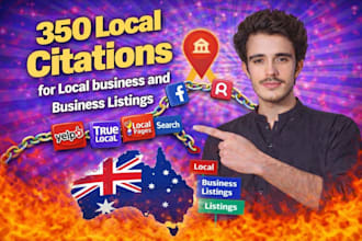 300 australia local citations and directory submission