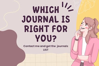 select a right journal for your research article