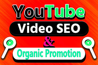 create and setup youtube channel with SEO ranking