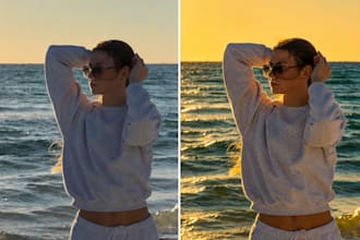 edit and photos with color correction and enhancement