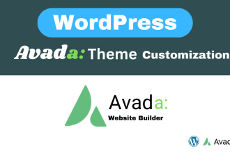 do install avada theme, demo import, and theme customization