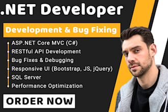 develop scalable dotnet asp net core mvc apps, rest apis