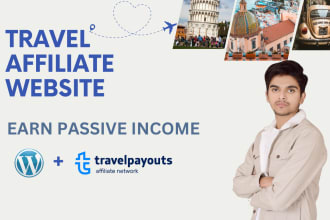 build automated travel affiliate website using travelpayout