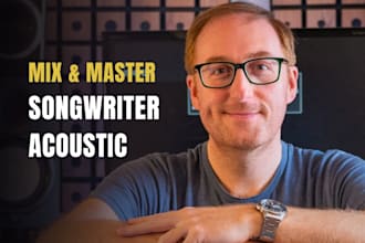 mix and master your acoustic or singer songwriter song