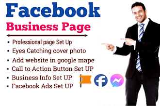 do create, setup facebook page promote and optimization