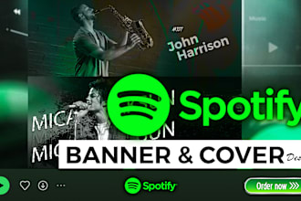 design spotify banner ads to promote your spotify music
