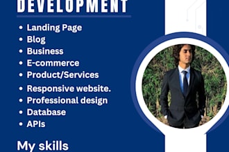 build a website, full stack