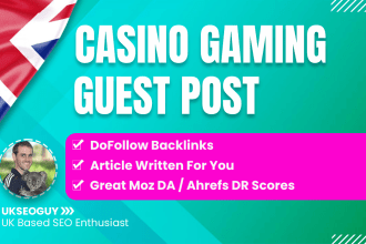 create dofollow guest post on my 5 gaming blogs