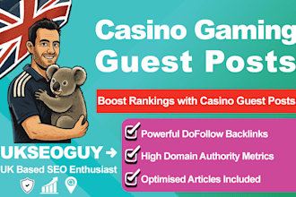 build gaming guest posts on high authority  google news blogs
