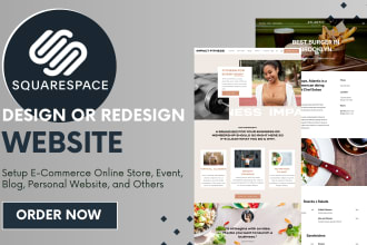 build modern squarespace website design redesign squarespace
