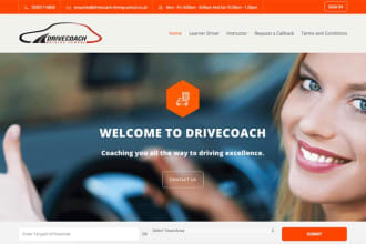 revolutionize driving school turbocharge your website or elevate landing page